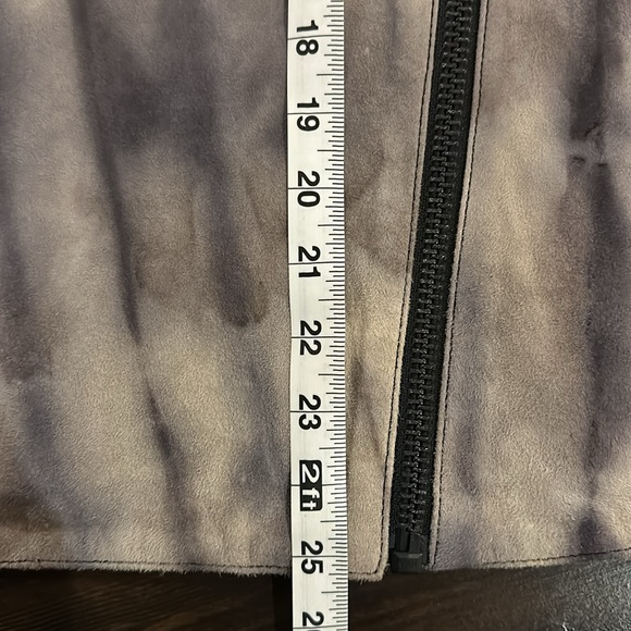 NWT Maison Scotch Tie-Dye leather jacket Euro size 2 - Picture 16 of 16